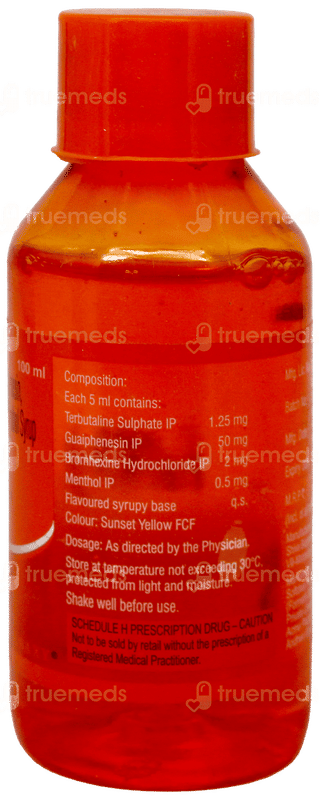 Decoff T Expectorant 100Ml